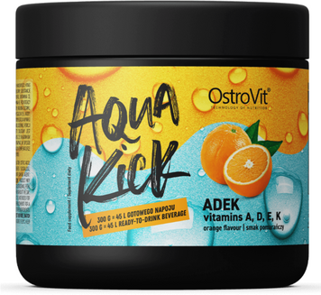 OstroVit Aqua Kick ADEK Витамины ADEK 300 г вкус апельсин 1072815 фото