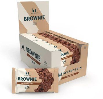 Myprotein Protein Brownie - 12x75g Chocolate Chunk 1462834 фото