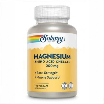 Solaray Magnesium 200mg - 100 vcaps 1472072 фото