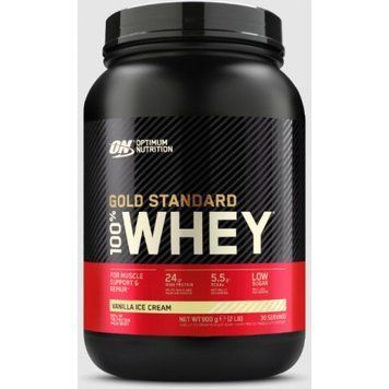 Optimum Nutrition Gold Standart 100% Whey 900 g / 30 servings / Vanila Ice Cream 1323569 фото