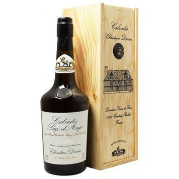 Кальвадос Calvados Coeur de Lion Pays d'Auge, wooden box, 1975 (0,7 л) (BW5190) 439534 фото