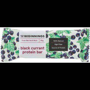 Батончик Beginnings з чорною смородиною 40 г (4751018891468) 1206272 фото