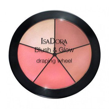 IsaDora Blush & Glow Draping Wheel № 55 peachy rose pop Румяна для лица 18 g 869902 фото