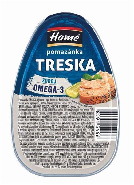 Паштет Hame Треска 100 г (85915466) 1081090 фото