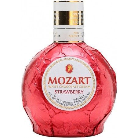 Ликер Mozart Chocolate Cream Strawbеrry 0.5л 17% (MAR9013100003490) 878106 фото