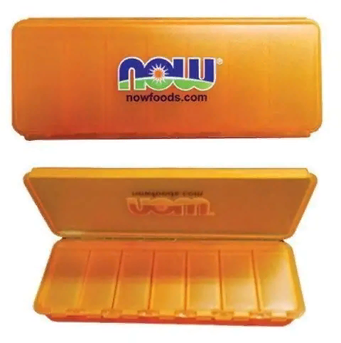 Now Foods NOW 7 Day Pill Case Організатор для таблеток на 7 днів 799638 фото