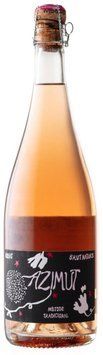 Ігристе вино Azimut Rose Brut Nature, рожеве нон-дозаж, 0.75л 11.5% (BWR4344) 1212965 фото