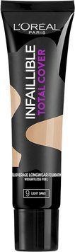 L'Oreal Paris Infallible Total Cover 24HR Foundation №09 light sand Тональный крем 35 g 1197501 фото
