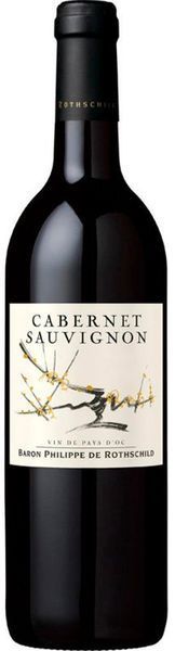 Вино Baron Philippe de Rothschild Cabernet Sauvignon червоне 0.75 л (WHS3262151600752) 819312 фото