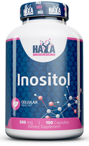 Haya Labs Inositol 500 мг Инозитол Витамин В8 100 капсул 1052917 фото