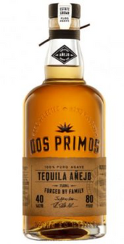 Текила Dos Primos Anejo 0.75 (BWT2626) 1209826 фото