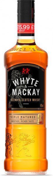 Віскі Whyte Mackay 40% 0.7л (PRA5010196065061) 676124 фото