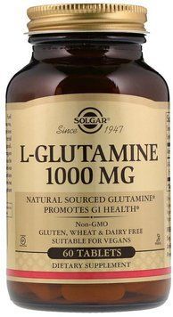 Solgar L-Glutamine 1000 mg 60 Tablets 497769 фото