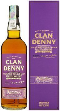 Віскі Clan Denny Highland Single Malt у подарунковій упаковці 40% 0.7 л (FSH_5014218831177) 1397242 фото