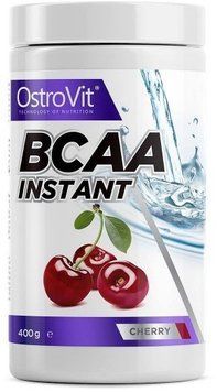 Амінокислота для спорту OstroVit BCAA Instant 400 g /40 servings/ Cherry 390715 фото