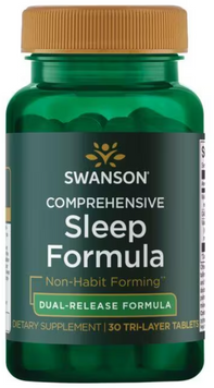 Swanson Comprehensive Sleep Formula Комплексная формула сна 30 трехслойных таблеток 1107223 фото