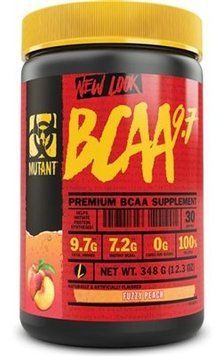 Амінокислота для спорту Mutant BCAA 9.7 348 g / 30 servings / Fuzzy Peach 690166 фото