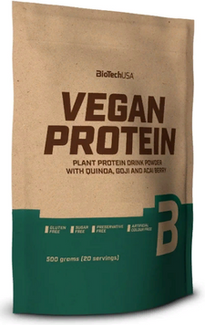 Протеин BioTechUSA Vegan Protein 500 g /20 servings/ Coffee 689749 фото