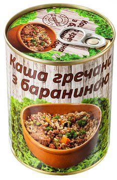 Консервы L'appetit Каша гречневая с бараниной 340 г (4820021840401) 1045304 фото