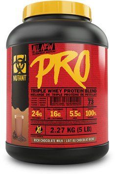 Протеин Mutant Pro 2270 g /73 servings/ Rich Chocolate Milk 719537 фото