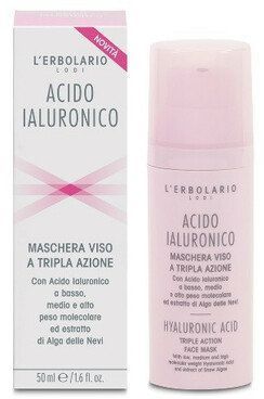 L'Erbolario Acido Ialuronico Maschera Viso a Tripla Azione Маска для лица 50 ml 885946 фото