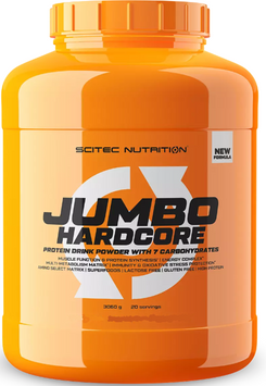 Гейнер Scitec Nutrition Jumbo Hardcore 3060 g/20 servings/chocolate 1016842 фото