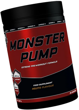 Передтренувальний комплекс Superior Monster Pump 525 g / 23 servings / Mojito 1116419 фото
