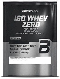 Протеин BioTech Iso Whey Zero Black 30 g /1 sample/ Vanilla 807025 фото