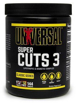 Жиросжигатель Universal Nutrition Super Cuts 3 144 tablets 784723 фото