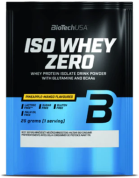 Протеин BioTechUSA Iso Whey Zero 25 g /sample/ Pineapple Mango 620071 фото