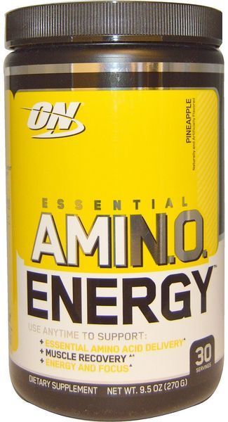 Амінокислота для спорту Optimum Nutrition Essential Amino Energy 270 g /30 servings/ Pineapple 385970 фото