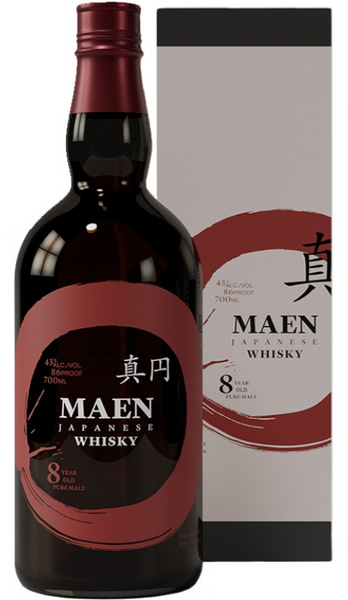 Виски Maen The Perfect Circle Pure Malt Japanese Whisky 8 Yo gift box 43 % 0.7 л (WHS088320002218) 1251255 фото