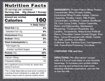 Протеин BSN Syntha-6 EDGE 1120 g / 28 servings / Cokies & Cream 378003 фото