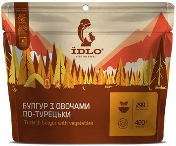 Булгур ЇDLO с овощами по-турецки 90 г (4820219970279) 1015716 фото