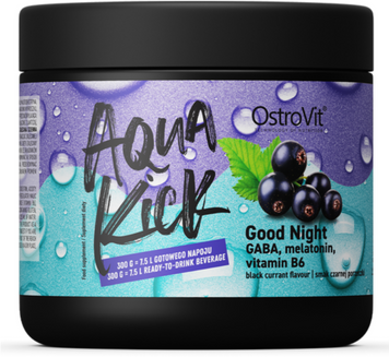 OstroVit Aqua Kick Good Night Гамма-аминомаслянная кислота 300 г вкус чёрная смородина 1072818 фото