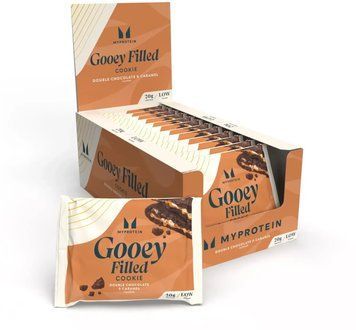 Myprotein Protein Filled Cookie - 12x75g Double Chocolate and Caramel 1462835 фото