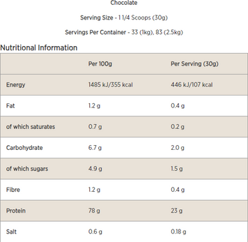 Протеин MyProtein Slow-Release Casein 1000 g / 33 servings / Chocolate 442481 фото