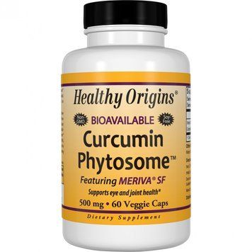 Healthy Origins Curcumin Phytosome 500 mg 60 Vcaps Фітосома куркуміна 487684 фото
