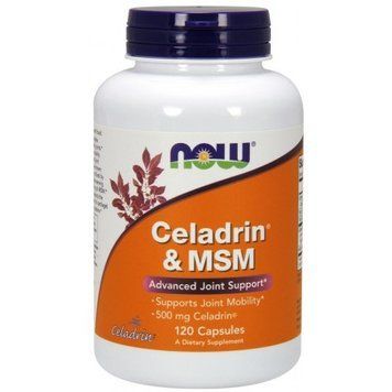 Now Foods Celadrin & Msm 500 mg Capsules 120 caps 416591 фото
