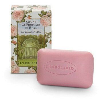 Мило для тіла L'Erbolario Sapone Al Profumo di Rosa 100 g 886571 фото