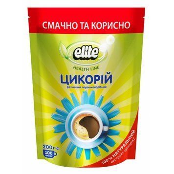Напій розчинний Elite Цикорій 200 г (8720254649139) 1308653 фото
