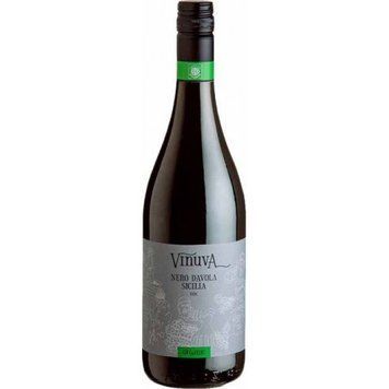 Вино Vinuva, Nero D'Avola DOC, Sicilia, Organic, красное сухое, 0.75 л (PRV8003625003601) 793740 фото