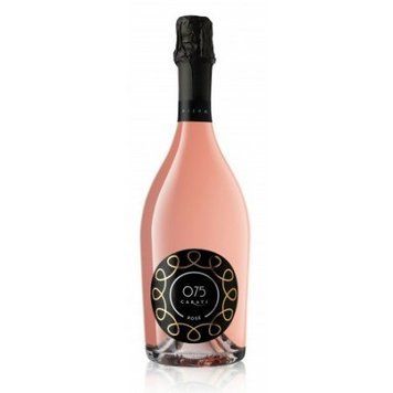 Вино ігристе 075 Carati, Rose Cuvee Dry, Veneto DOC, 12%, рожеве сухе, 0.75 л (PRV8000468003034) 794301 фото