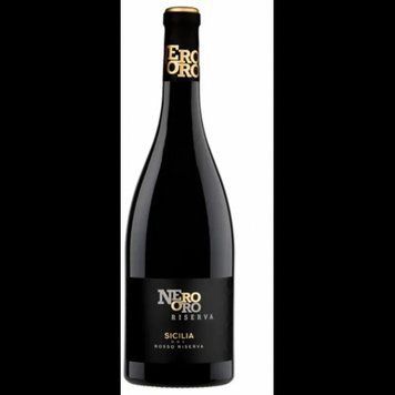 Вино Nero Oro Riserva Sicilia Doc красное сухое 13.5% 0.75 л (WHS8034115194899) 1213948 фото