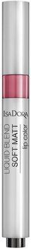 IsaDora Liquid Blend Soft Matt Lip Color 86 Deep Plum Помада для губ 3 ml 873682 фото