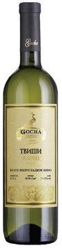 Вино Gocha Твіши біле напівсолодке 0.75л 11-12% (PLK4860053011400) 660571 фото
