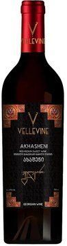 Вино Vellevine Akhasheni красное полусладкое 11-13% 0.75 л (4860117330393) 1345747 фото