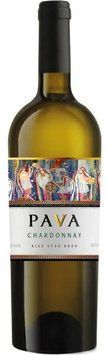 Вино PAVA Chardonnay, біле сухе, 0.75 л 9.5-14% (DIS4820188110874) 1178097 фото