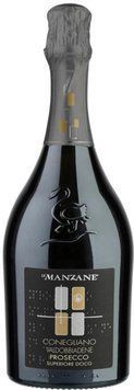 Ігристе вино Le Manzane Conegliano Valdobbiadene Prosecco Superiore Docg Brut, біле брют, 0.75л 11.5% (MAR8033040890029) 1148782 фото