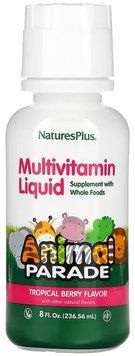 Nature's Plus Children's Multivitamin Liquid - 236.56 ml Tropical Berry 1455614 фото